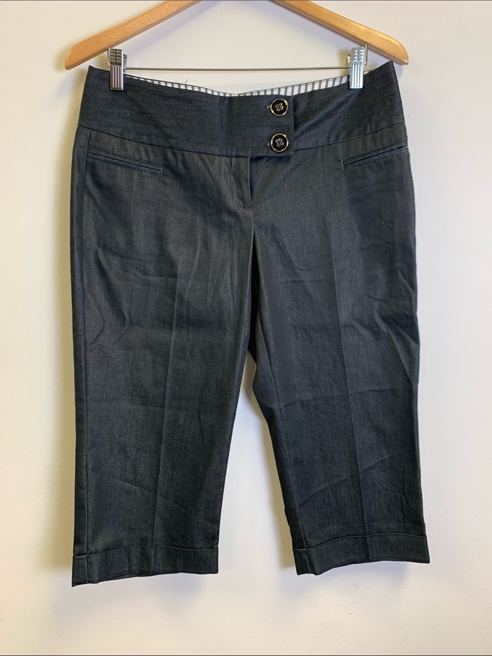 Maurices Black Capris